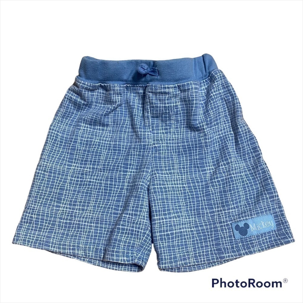 Disney Baby Blue Mickey Mouse Shorts 18 mos Boys Casual